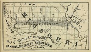 Hannibal and St. Joseph Railroad, 1860