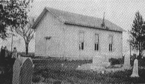 The old Antioch Baptist Church in Hannibal, Missouri